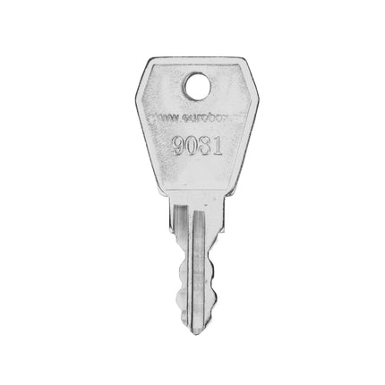 Klucz do zamka K9 1ZC-0304 z kodem "9081" 2KC-0002