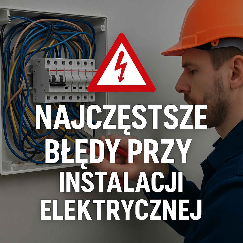 Najczęstsze błędy w domowej instalacji. Sprawdź czy ich nie popełniasz.