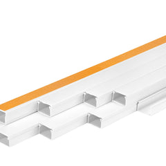 Kanały kablowe z taśmą samoprzylepną