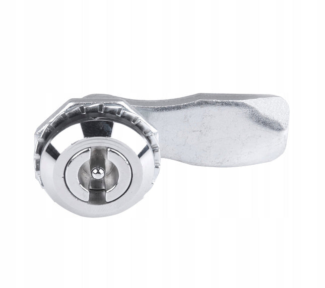 Zamek płetwa ćwierćobrotowy do szaf gazowych chromowany 1ZP-0078 Euro-Box