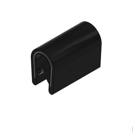 Uszczelka krawędziowa osłona krawędzi listwa ochronna do szyb blach 1-4 mm 12UK-0017