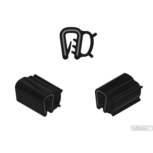 USZCZELKA KRAWĘDZIOWA BOCZNA OSŁONA KRAWĘDZI SAMOZACISKOWA 2MM 12UK-0015