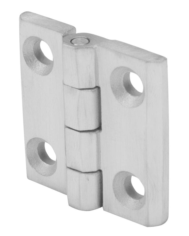 Zawias przykręcany z otworami metalowy płaski nierdzewny 40x40 M5 0Z-0151 Euro-Box