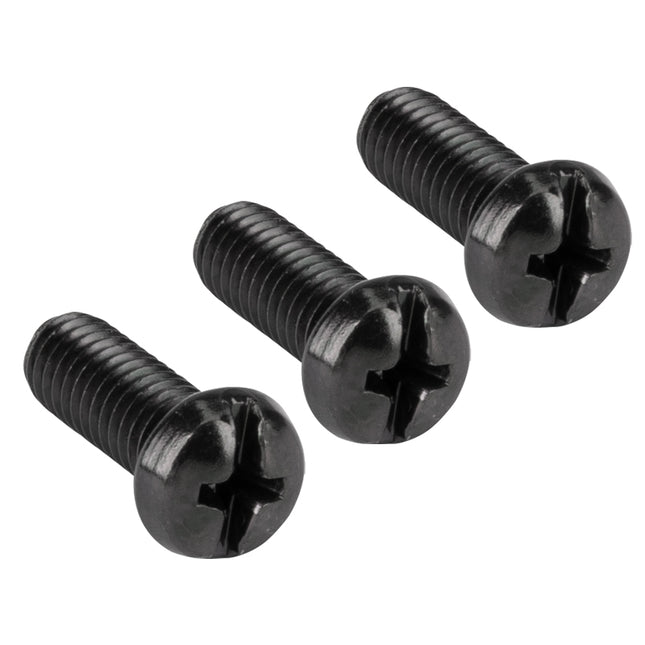 Śruba M6x16 na śrubokręt/krzyżak ocynkowana czarna 1000 szt.