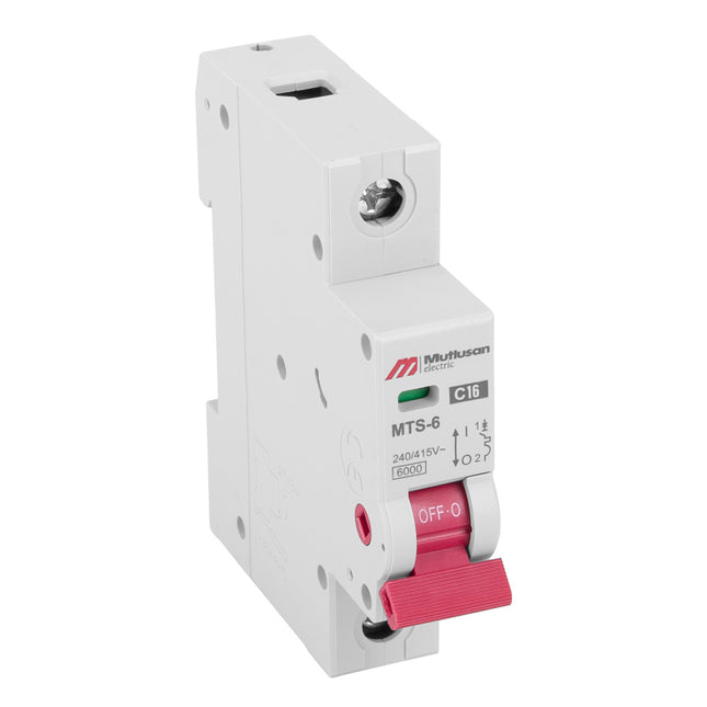 Wyłącznik nadprądowy bezpiecznik instalacyjny eska 16A 1P C16