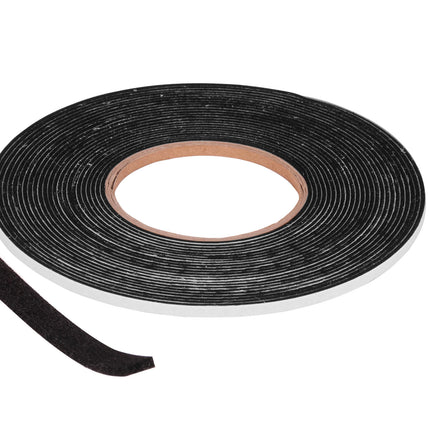 Uszczelka samoprzylepna piankowa EPDM czarna 10x2 mm rolka 10 m