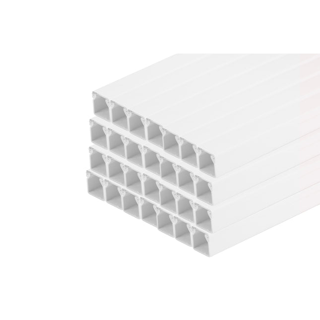 KABELRINNENSTREIFEN KABELKANAL ECO TRAY MIT ABDECKUNG 30x30 VERPACKUNG