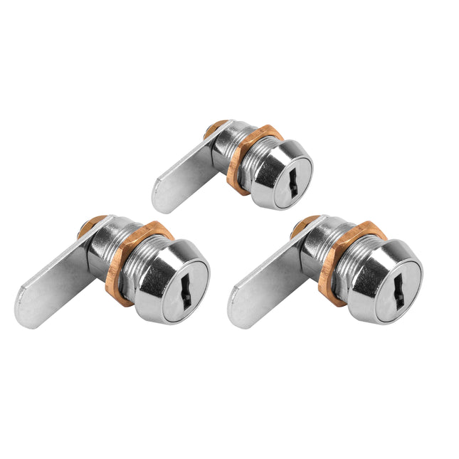 Zamek krzywkowy do szafy ubraniowej szkolnej BHP komplet 3 szt. różny kod 1ZC-0513 Euro-Box