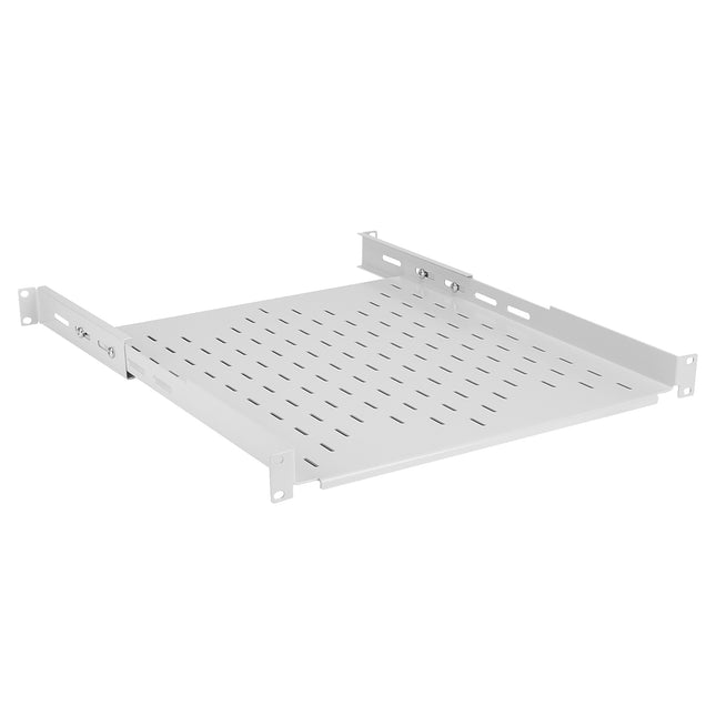 Półka regulowana do szafy RACK 19'' 1U 480 mm szara