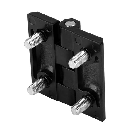 ZAWIAS PRZYKRĘCANY SKRZYDEŁKOWY ZESTAW MONTAŻOWY METALOWY PŁASKI 50x50 0Z-0207 Euro-Box