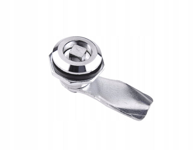 Zamek kwadrat ćwierćobrotowy do szaf gazowych chromowany 1ZP-0284 Euro-Box