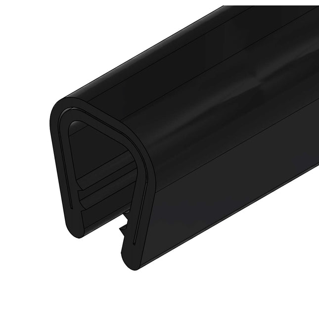 Uszczelka krawędziowa zbrojona samozaciskowa 6-8 mm PVC 1 m 12EUK-0019