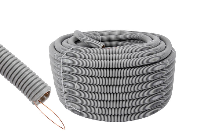 Rura peszel fi 11,2/20 mm z pilotem 750N PP bezhalogenowa samogasnąca 100m