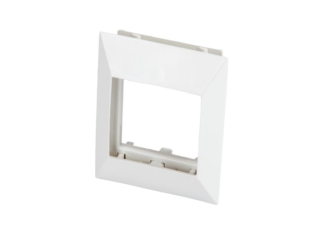 Ramka do kanału 102x34-102x50-121x50 (45x45) pojedyńcza biała