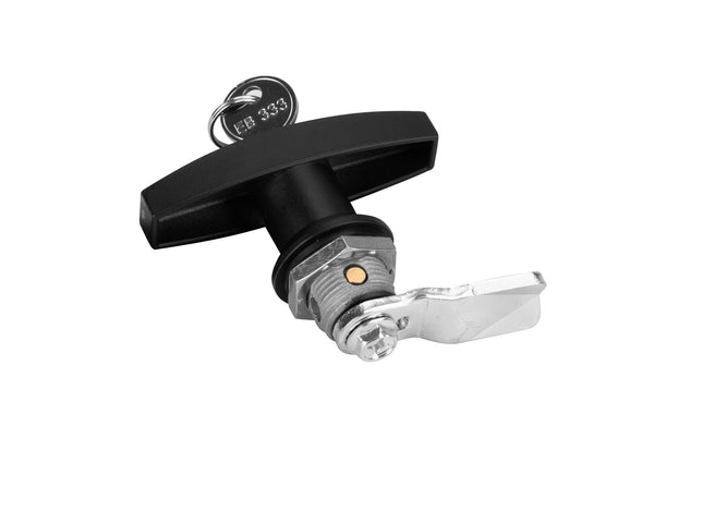 Zamek ćwierćobrotowy typu T EK333 jeden kod 1ZP-0379