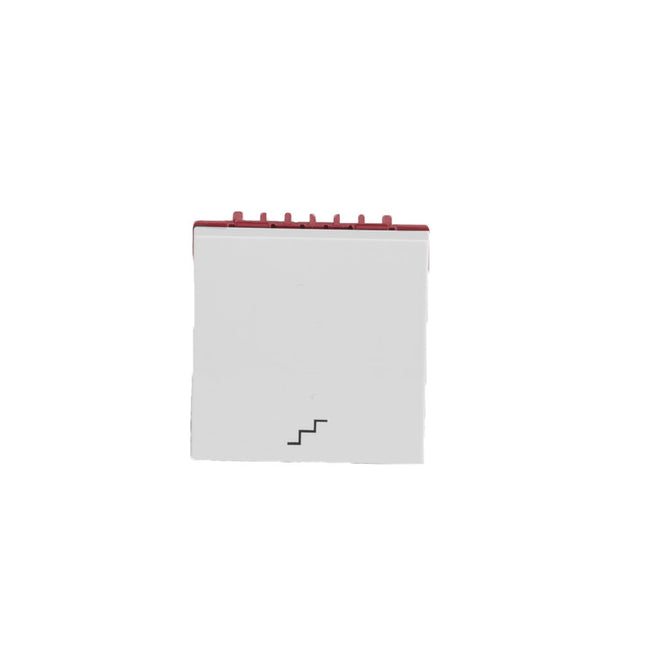 Włącznik schodowy 45x45 biały do koryta modularnego modułowego