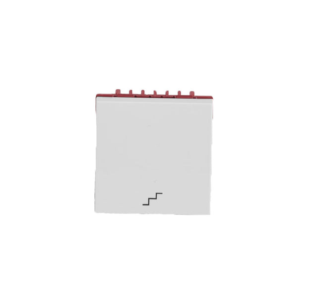 Włącznik schodowy 45x45 biały do koryta modularnego modułowego