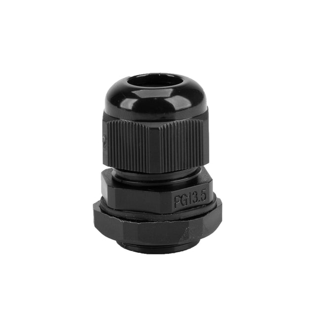 Cable gland waterproof black PG13.5 IP68