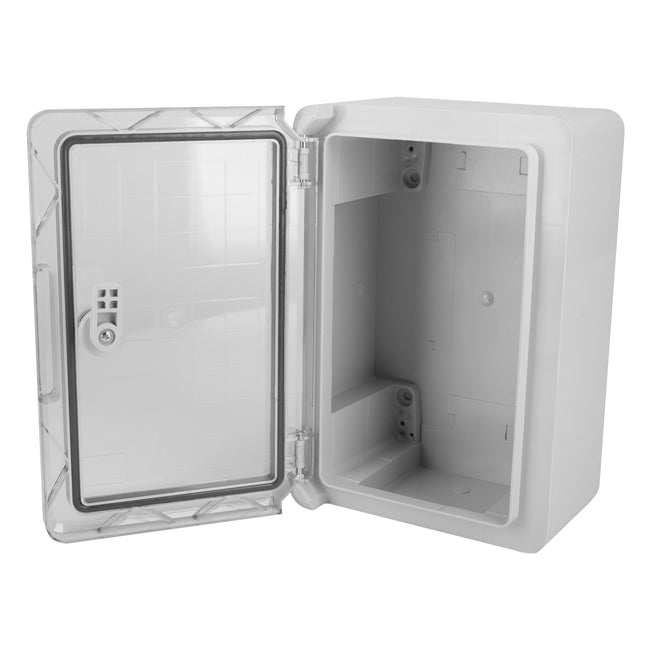ROZDZIELNIA SKRZYNKA ELEKTRYCZNA OBUDOWA HERMETYCZNA TRANSPARENTNA ABS 20x30x13 IP65
