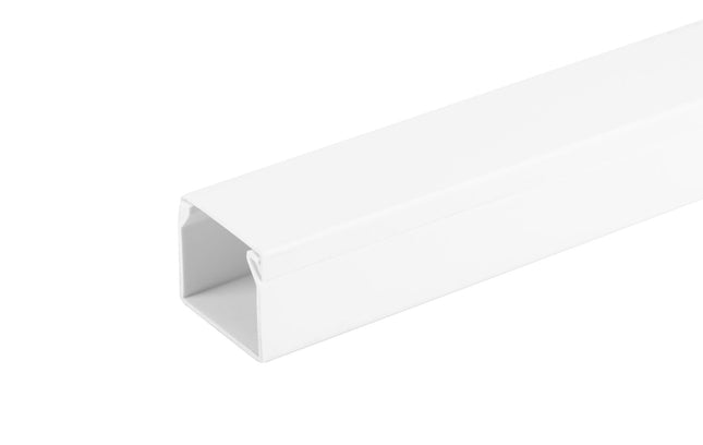 KORYTO KABLOWE LISTWA KANAŁ KABLOWY KORYTKO Z POKRYWĄ 30x25 2M Euro-Box