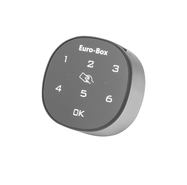 Zamek szyfrowy elektroniczny na kartę RFID z numeracją, bezkluczykowy BLACK 1ZE-034 Euro-Box