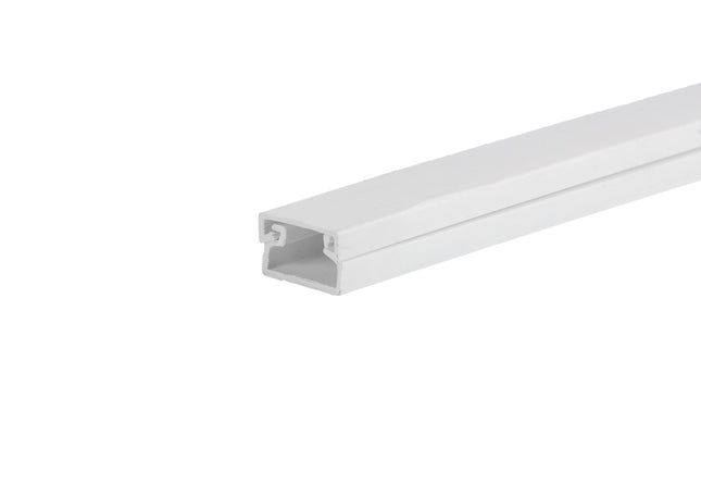 PVC-Kabelkanal 12x7 mm 2m Elektroinstallationskanal für Kabel