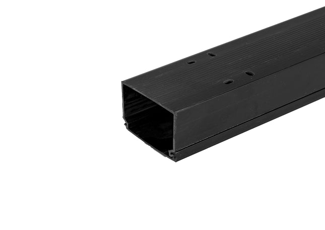 Koryto kablowe PVC 60x40 mm 2m czarne kanał elektroinstalacyjny