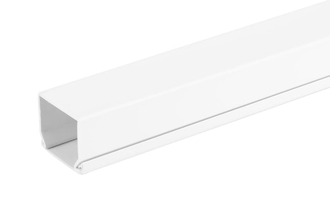KORYTO KABLOWE LISTWA KANAŁ KABLOWY KORYTKO Z POKRYWĄ 30x25 2M Euro-Box