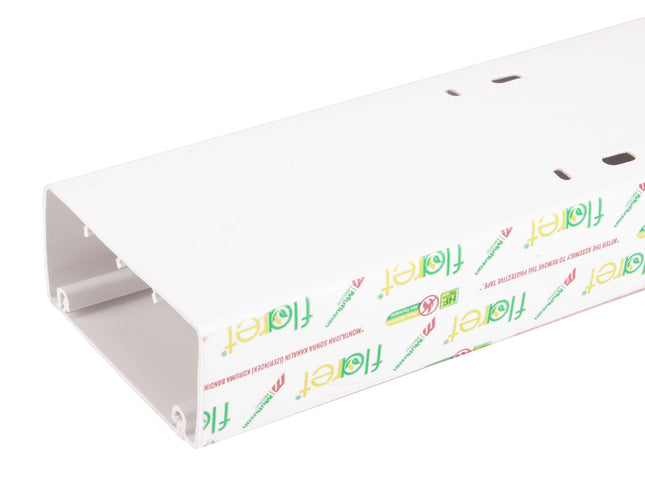 KORYTO KABLOWE LISTWA KANAŁ ELEKTROINSTALACYJNY KORYTKO 100x50 2M Euro-Box