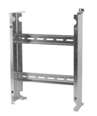 STELAŻ MODUŁOWY DO SZAFKI 30x40x17 NA 24 BEZPIECZNIKI MODUŁY ESY