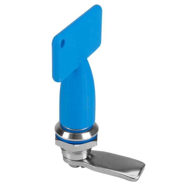 Zamek higieniczny ćwierćobrotowy nierdzewny 1ZP-0345