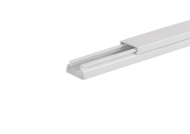 PVC-Kabelkanal 12x7 mm 2m Elektroinstallationskanal für Kabel