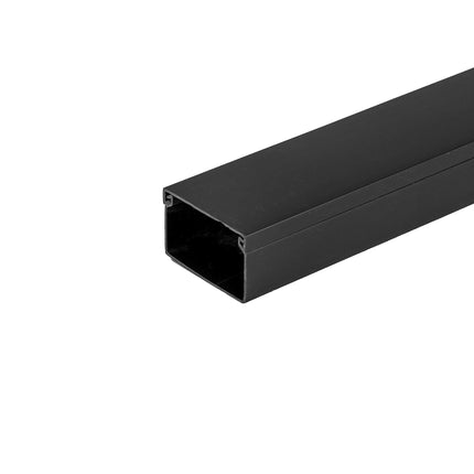 Koryto kablowe PVC 40x25 mm 2m czarne kanał elektroinstalacyjny