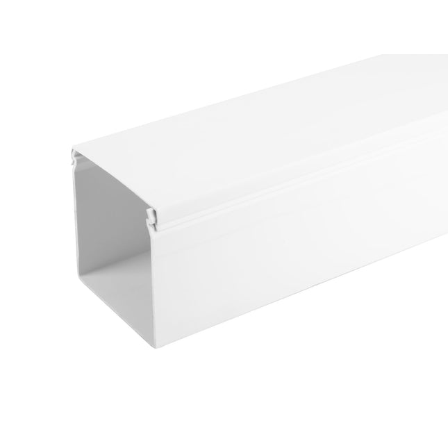 KORYTO KABLOWE LISTWA KANAŁ KABLOWY KORYTKO Z POKRYWĄ 100x100 2M