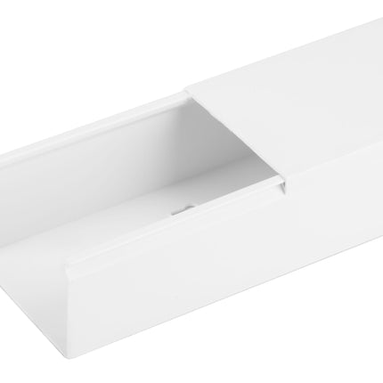 KORYTO KABLOWE LISTWA KANAŁ KABLOWY KORYTKO 80x60 2M Euro-Box