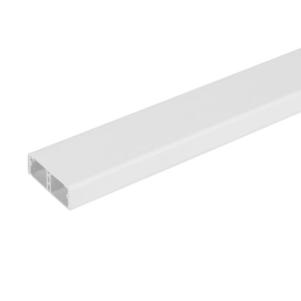 Koryto kablowe dzielone 46x25 mm 2m do puszek i gniazd 45x45 boczne