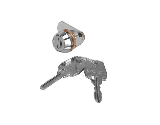 Zamek do skrzynki szafki BHP szkolnej z zapadką przeciwpyłową RÓŻNY KOD 1ZC-0649 Euro-Box