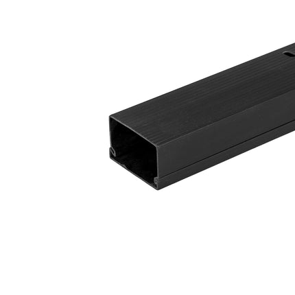 Koryto kablowe PVC 40x25 mm 2m czarne kanał elektroinstalacyjny