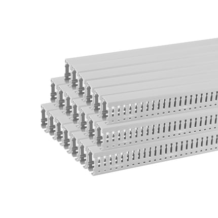 Kabelrinne Kammkanal, perforiertes Band für Schränke, 25x40 Verpackung