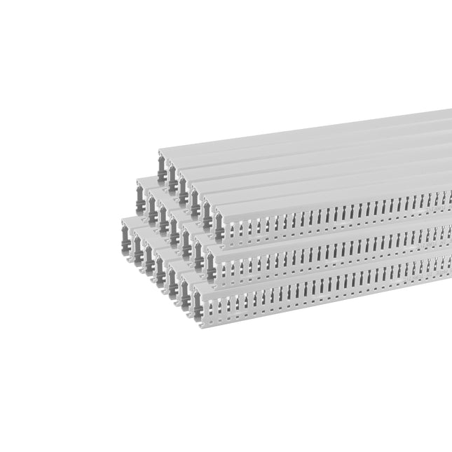 KORYTO KABLOWE KANAŁ GRZEBIENIOWY LISTWA PERFOROWANA DO SZAF 25x40 OPAKOWANIE