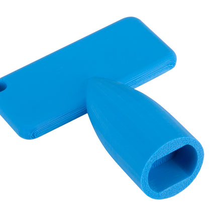 Zamek ćwierćobrotowy higieniczny nierdzewny 1ZP-0374
