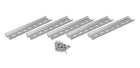 Zestaw montażowy do skrzynki ABS 250x350 szyna TH 190 mm 10 szt. z wkrętami