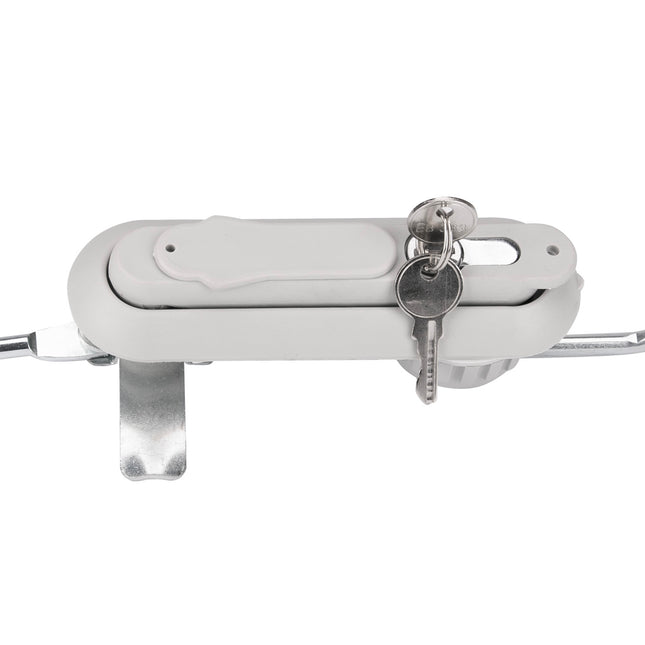 Zamek klamka HS z cięgnami do obudów rozdzielni szaf elektrycznych 1HS-0049