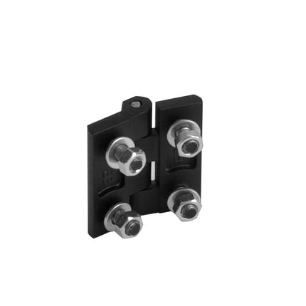 ZAWIAS PRZYKRĘCANY SKRZYDEŁKOWY ZESTAW MONTAŻOWY METALOWY PŁASKI 40x40 0Z-0206 Euro-Box