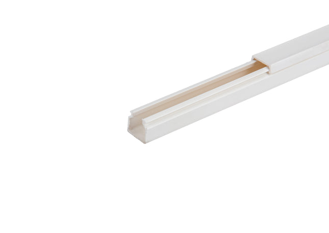 Cable trunking 12x12 mm 2m self-adhesive duct with tape