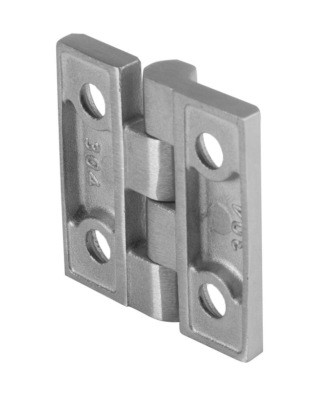 Zawias przykręcany z otworami skrzydełkowy metalowy płaski 50x50 nierdzewny 0Z-0169 Euro-Box