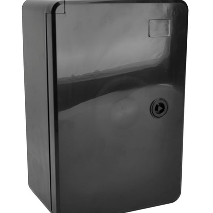 HERMETYCZNA ROZDZIELNIA SKRZYNKA ELEKTRYCZNA OBUDOWA 20x30x13 IP65 CZARNA