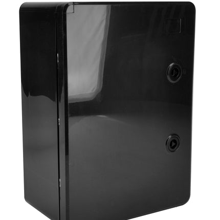 HERMETYCZNA ROZDZIELNIA SKRZYNKA ELEKTRYCZNA OBUDOWA 25x35x15 IP65 CZARNA