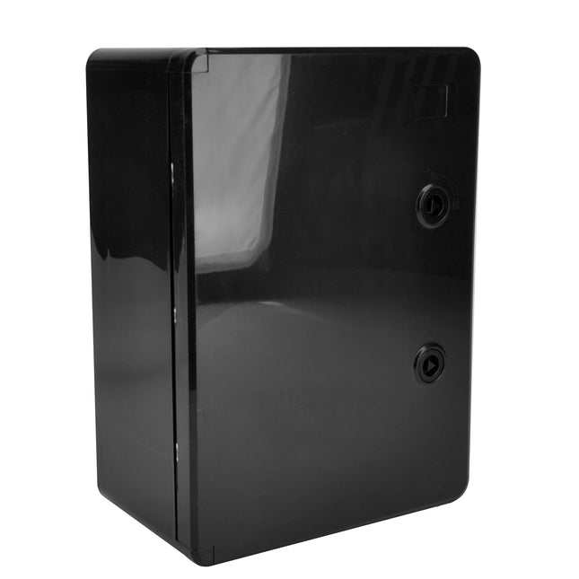 HERMETYCZNA ROZDZIELNIA SKRZYNKA ELEKTRYCZNA OBUDOWA 25x35x15 IP65 CZARNA
