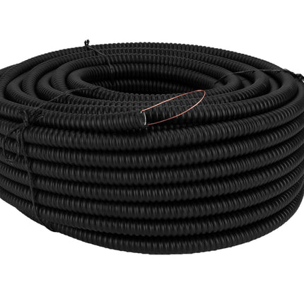 RURA KARBOWANA METALOWA PESZEL Z PILOTEM W POWŁOCE PVC FI 16/20 50 M